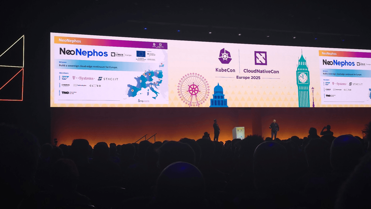 Keynote speak at KubeCon Europe 2025